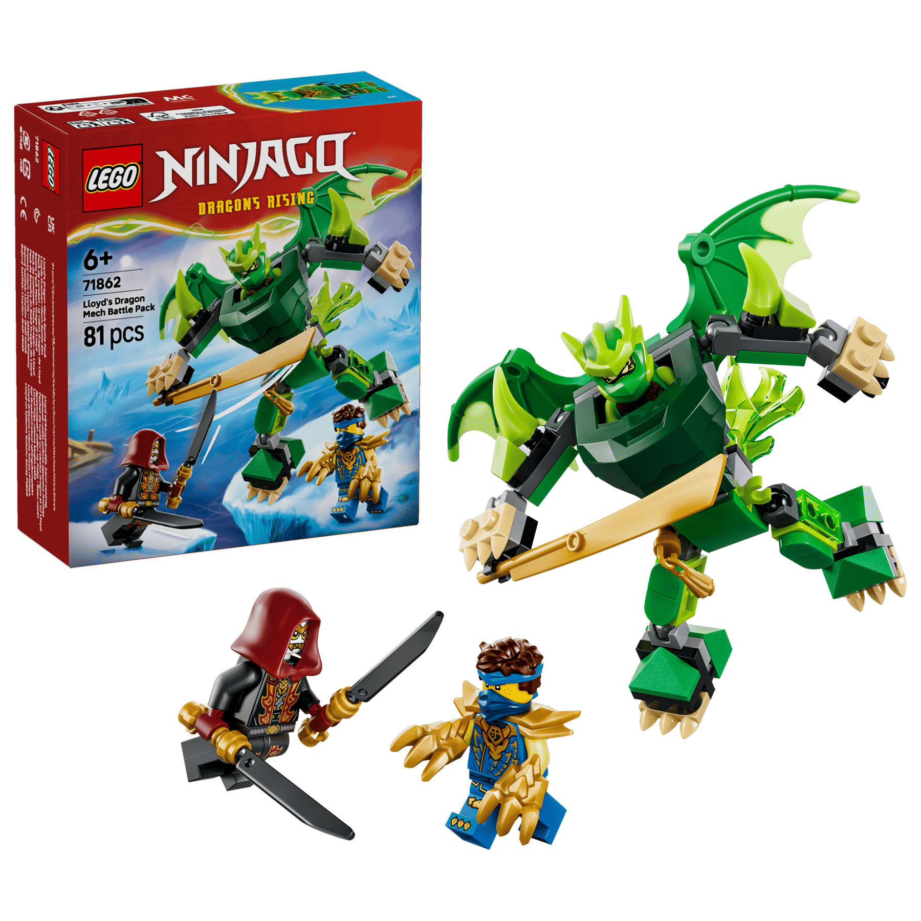 LEGO Pachet de luptă cu robotul dragon al lui Lloyd