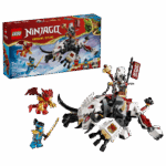 - LEGO Zilvar și monstrul dragon Grimtak