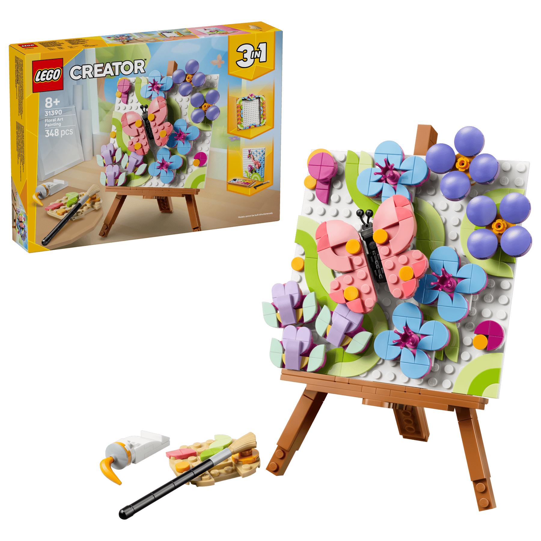 LEGO Tablou decorativ cu artă florală