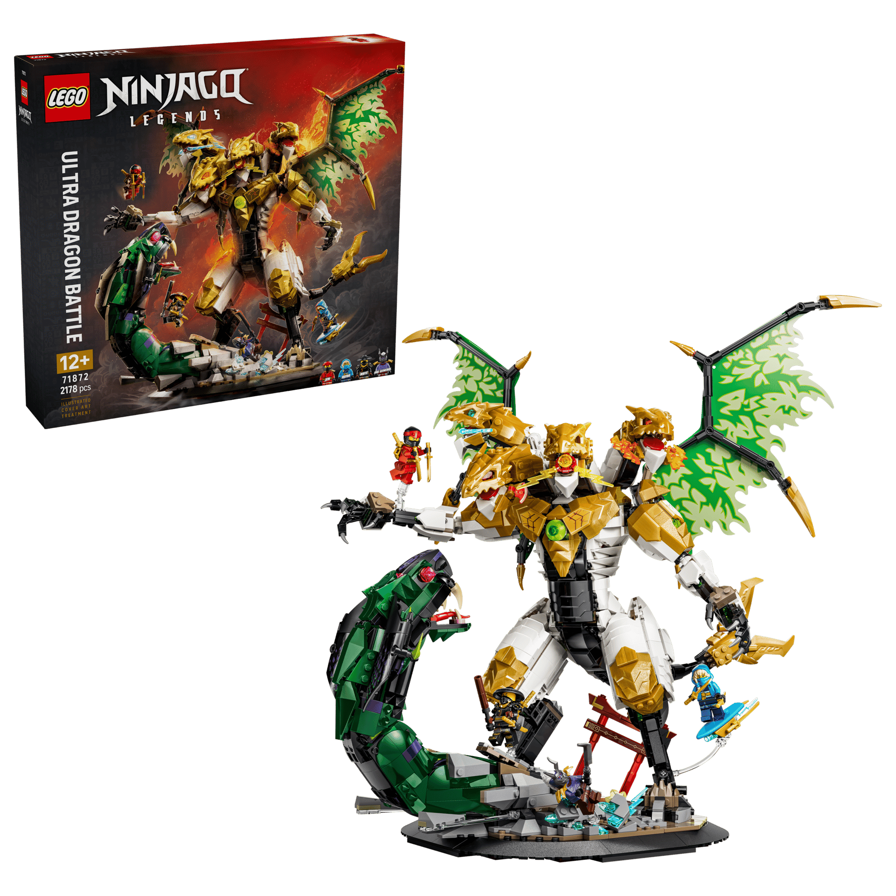 LEGO Impresionanta bătălie a dragonului