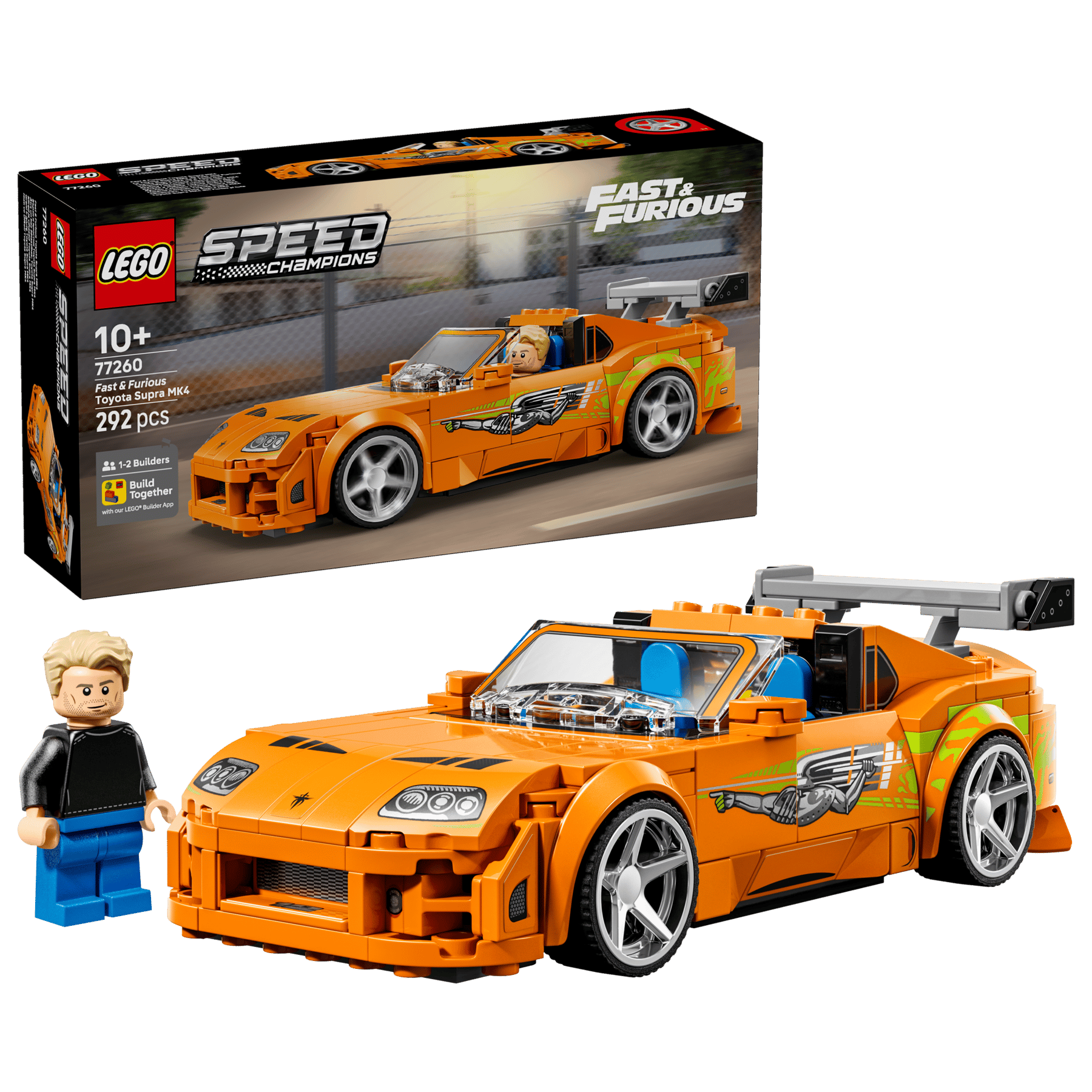 LEGO Toyota Supra MK4 din Furios și iute