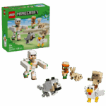 - LEGO Atac în deșert cu un jocheu de găini