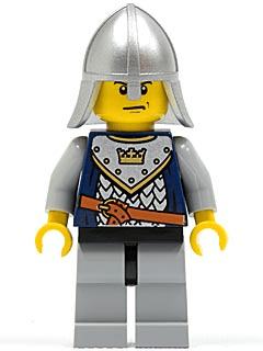 LEGO Fantasy Era - Crown Knight Scale Mail with Crown (cas337)