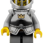 - LEGO Fantasy Era - Crown Knight Scale Mail with Crown (cas419)