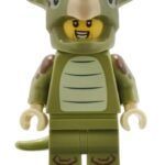 - LEGO Minifigurine Seria 25 - Triceratops Costume Fan