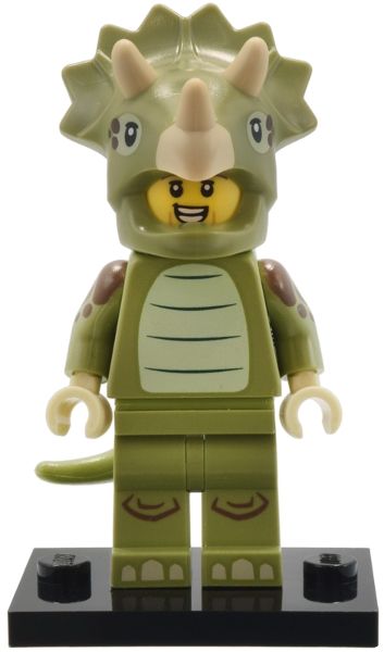- LEGO Minifigurine Seria 25 - Triceratops Costume Fan