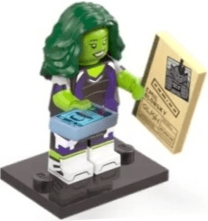 - Minifigurina LEGO Marvel Studio Series 2 - She-Hulk