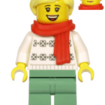 - LEGO Woman - White Turtleneck Sweater (hol216)