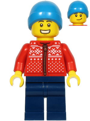 - LEGO Carol Choir Caroler Girl (hol217)