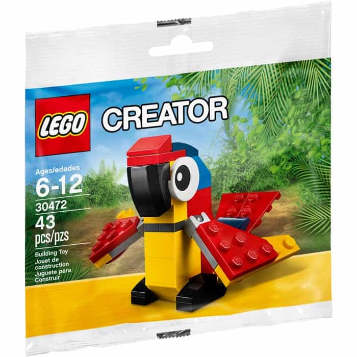 LEGO Creator 3in1 - LEGO Papagal roșu