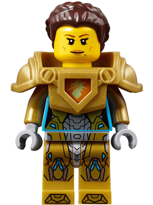 LEGO Queen Halbert - Pearl Gold Armor (nex066)