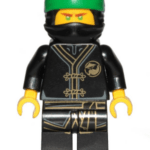- LEGO Lloyd - Black Wu-Cru Training Gi (njo0425)