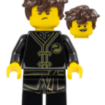 LEGO Minifigurine - LEGO Jay – Black Wu-Cru Training Gi (njo0448)