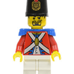 - LEGO Imperial Soldier II - Shako Hat Printed (pi092)