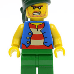 - LEGO Pirate Blue Vest (pi103)