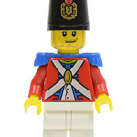 - LEGO Imperial Soldier II - Shako Hat Printed (pi104)