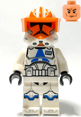 LEGO Clone Captain Vaughn, 501st Legion, 332nd Company (Phase 2) (sw1277)