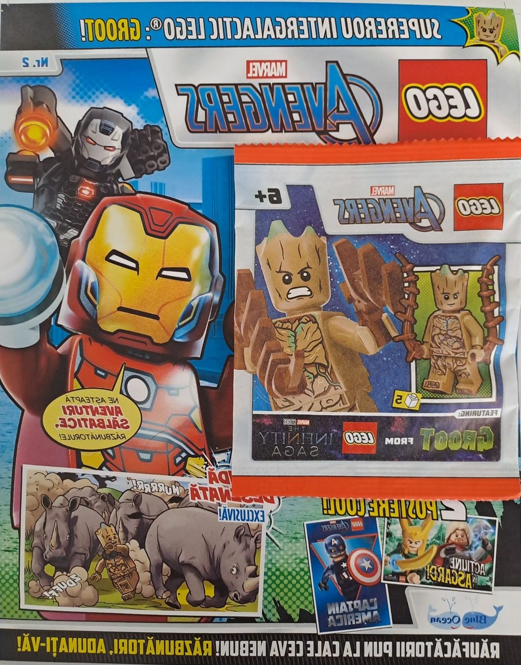 Revista LEGO Marvel Avengers NR. 2