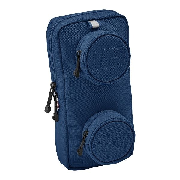 LEGO Sling bag LEGO Signature Brick 1x2 - Albastru Închis