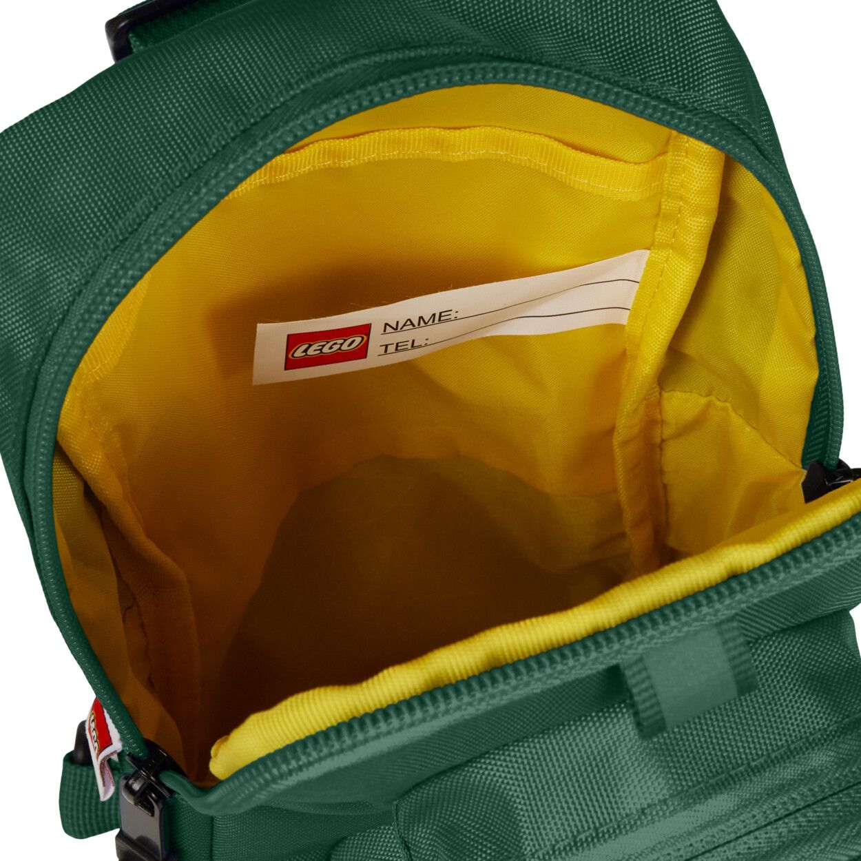 LEGO Sling bag LEGO Signature Brick 1x2 - Verde Închis - imagine 3