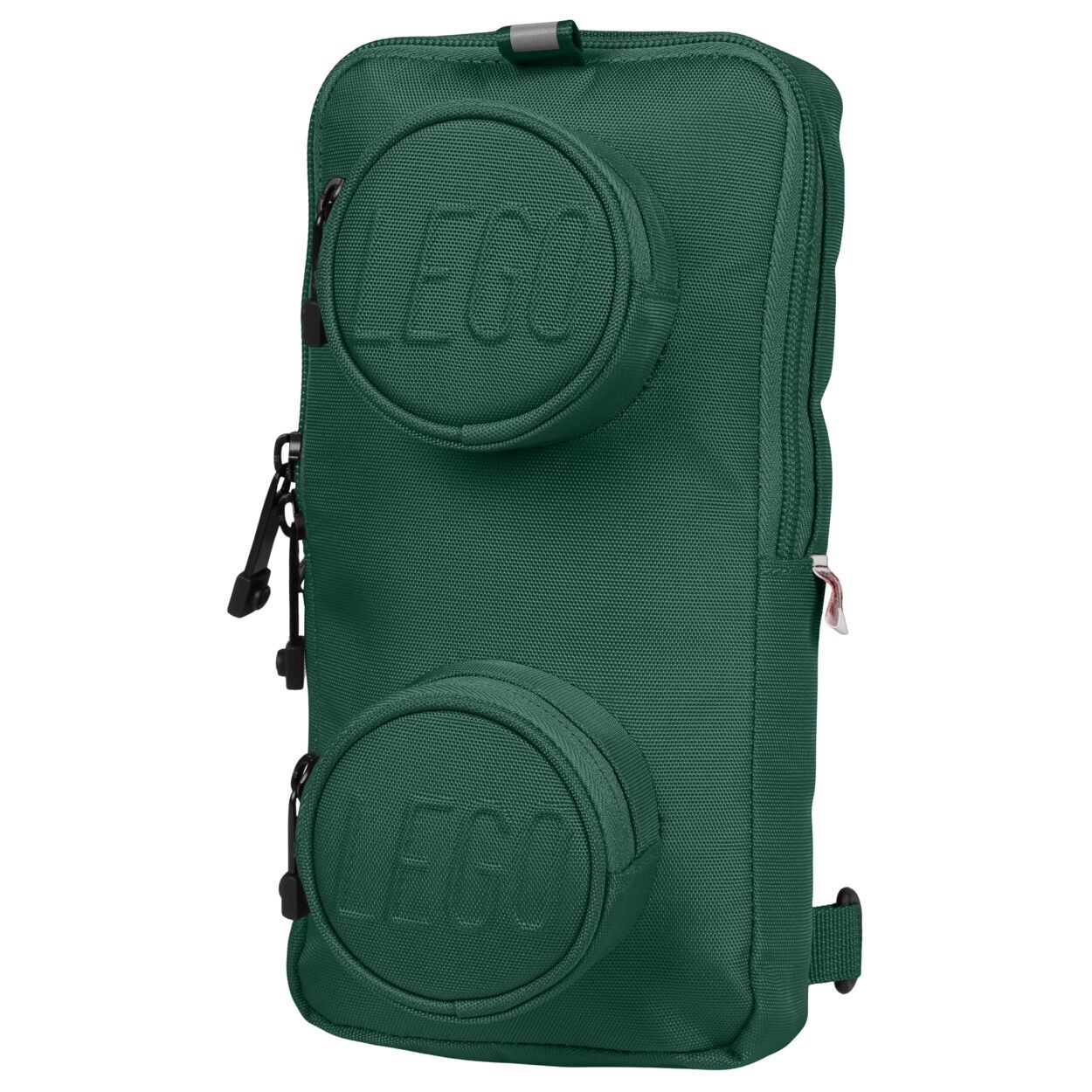 LEGO Sling bag LEGO Signature Brick 1x2 - Verde Închis