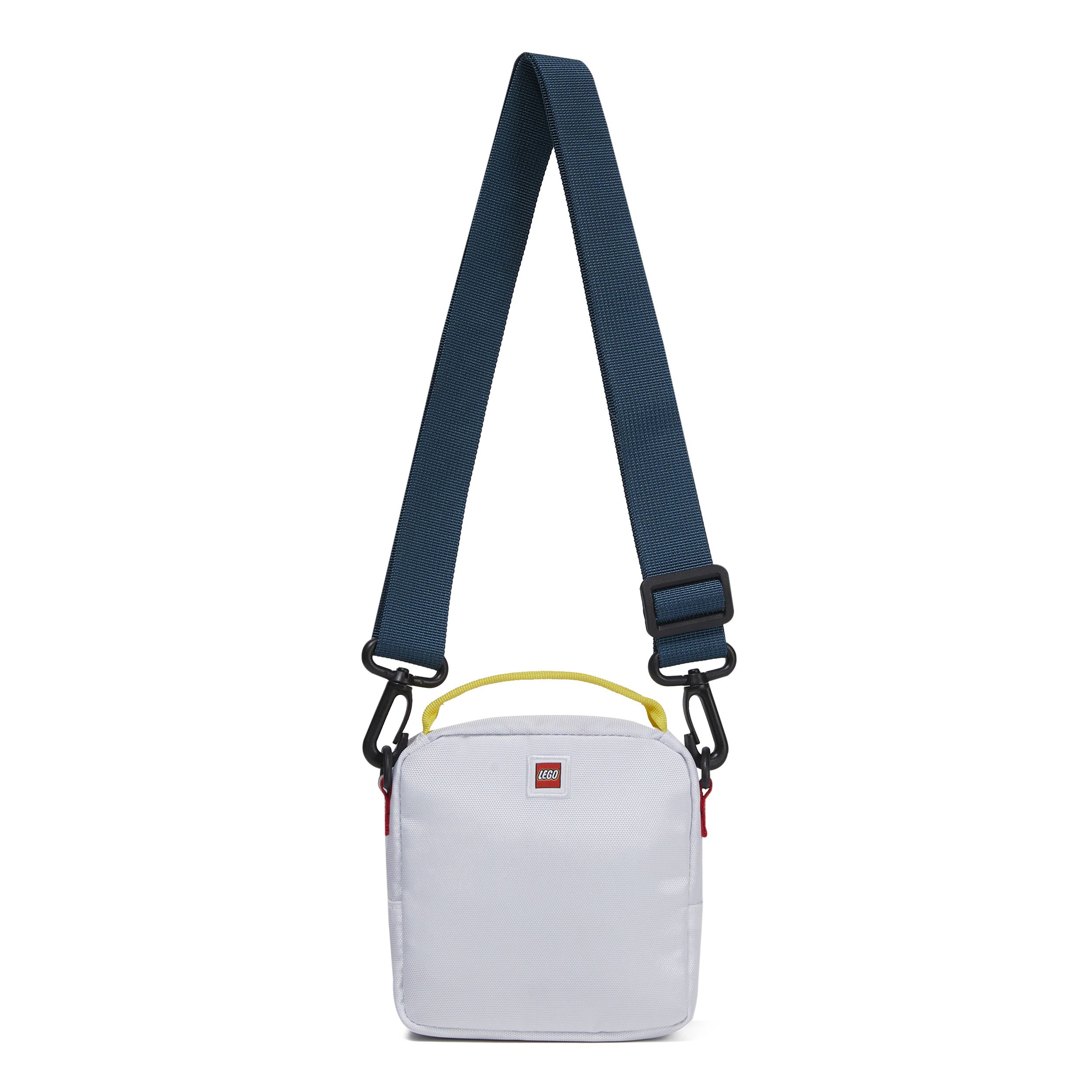 LEGO Geantă crossbody Mini Signature 1x1 - Albă