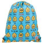 - LEGO Sac sport - Minifigurine Albastru