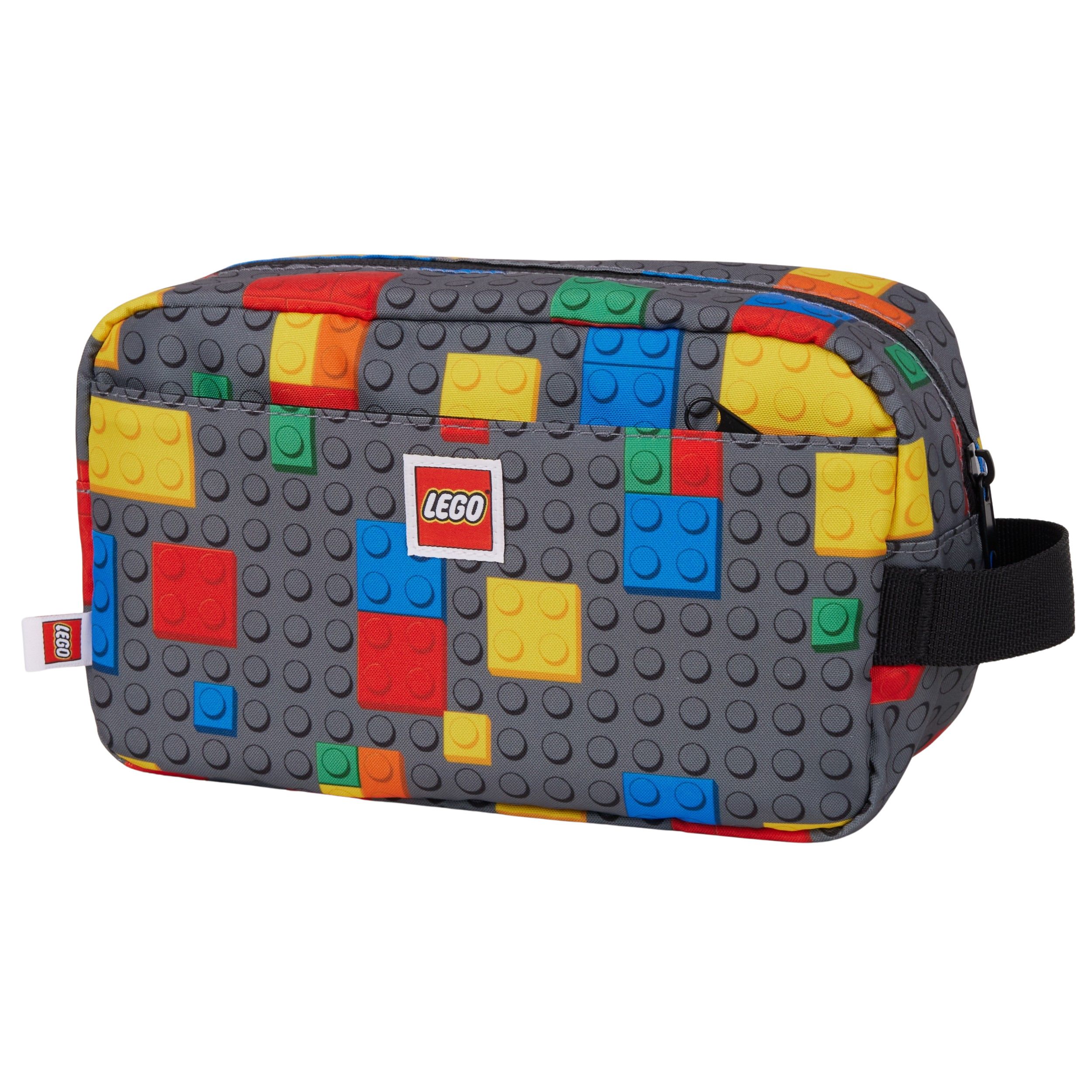 LEGO Geantă de toaletă cu mâner lateral - Colorful Bricks