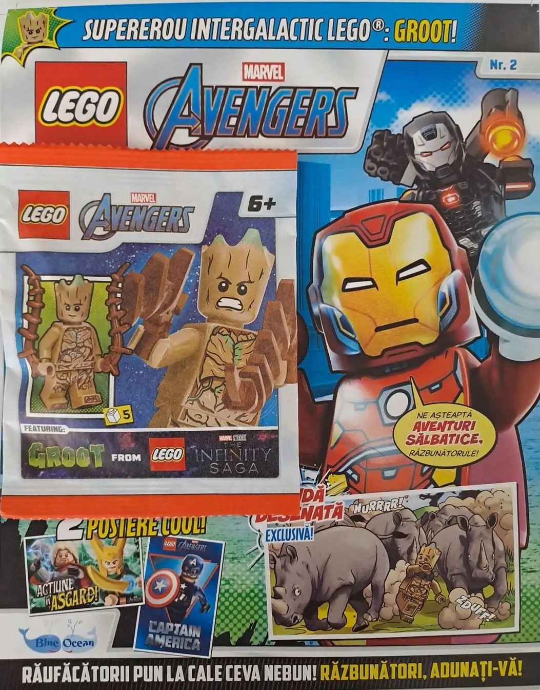 Revista LEGO Marvel Avengers NR. 2