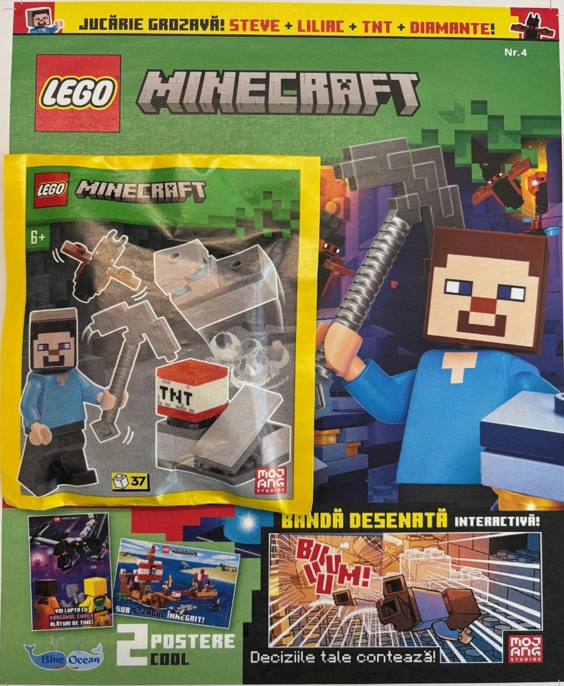 Revista LEGO Minecraft NR. 4