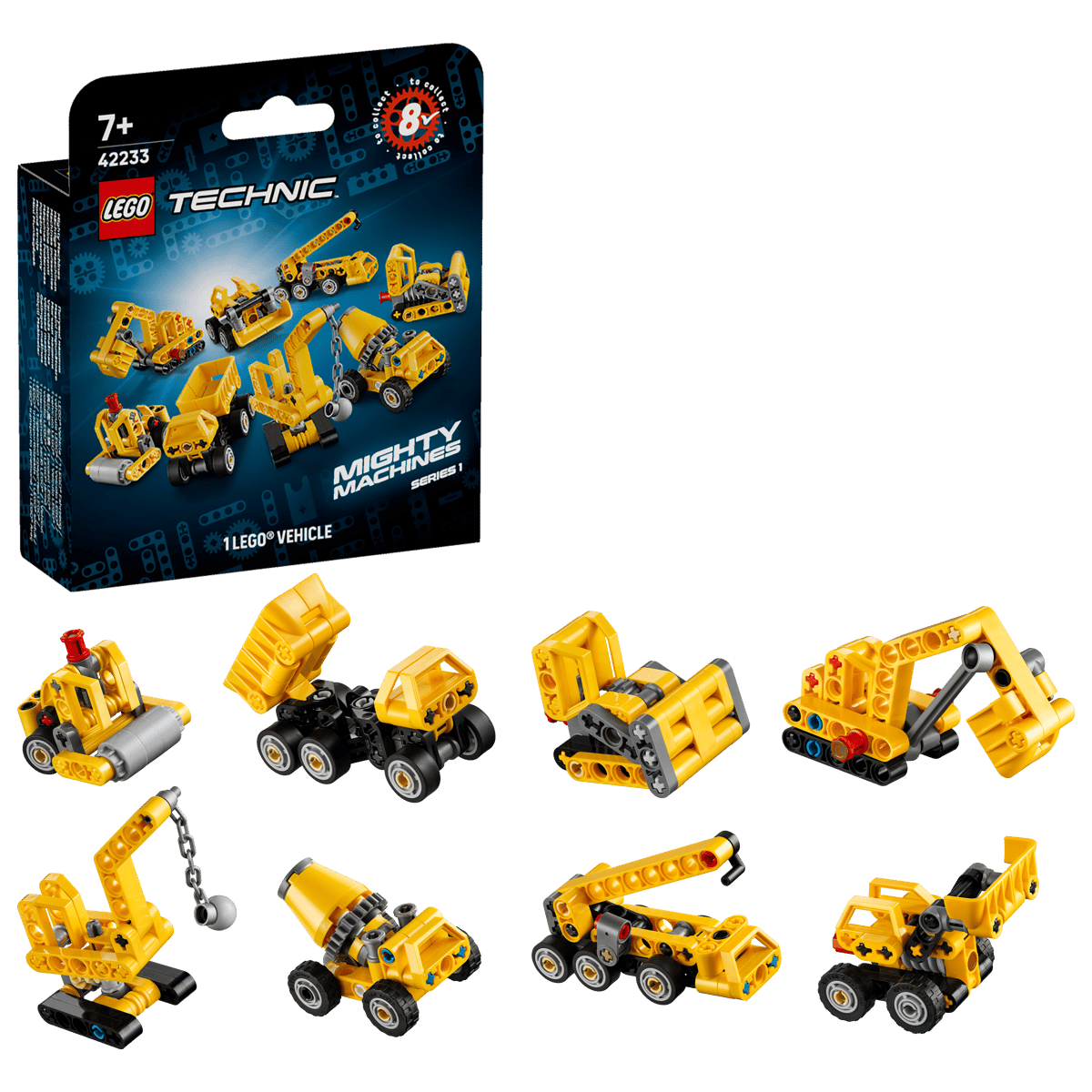 LEGO Mașini impunătoare Pachet 5 + 1 gratis