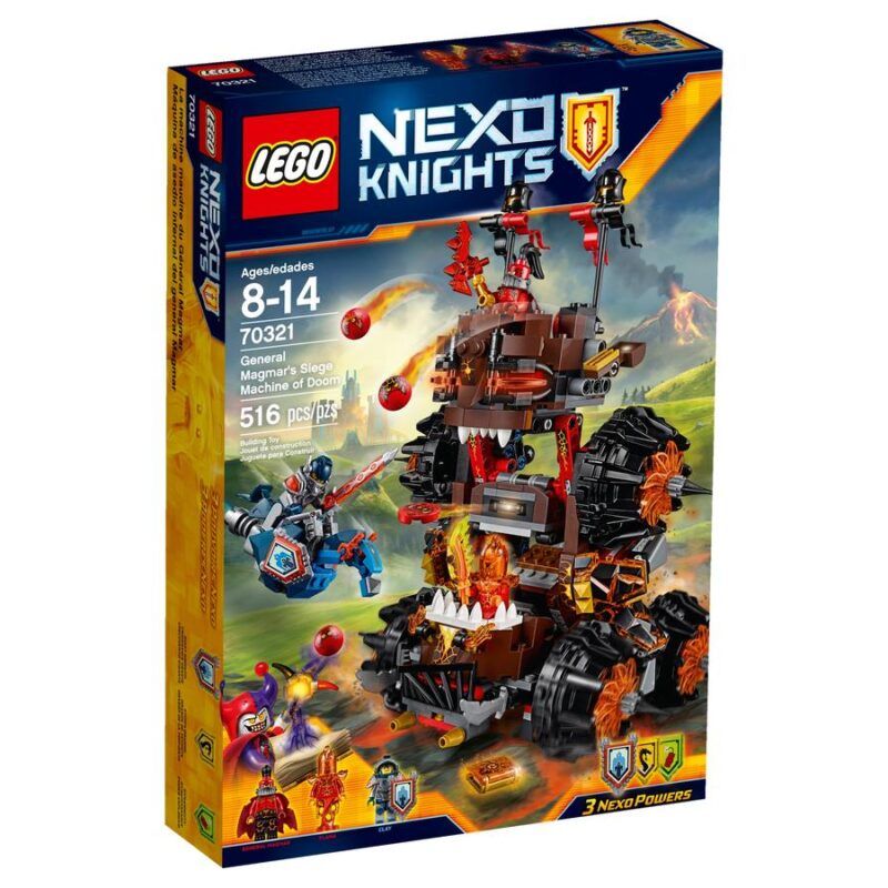 - LEGO General Magmar's Siege Machine of Doom
