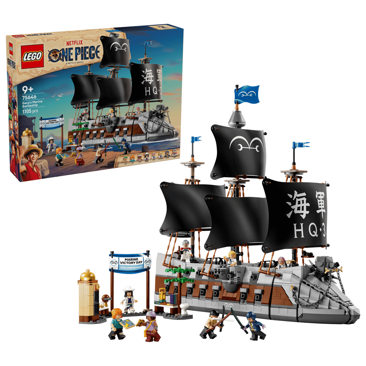 LEGO Corabia de luptă a lui Garp