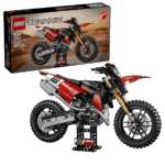 - LEGO Motocicleta Ducati Desmo450 MX, versiunea de uzină