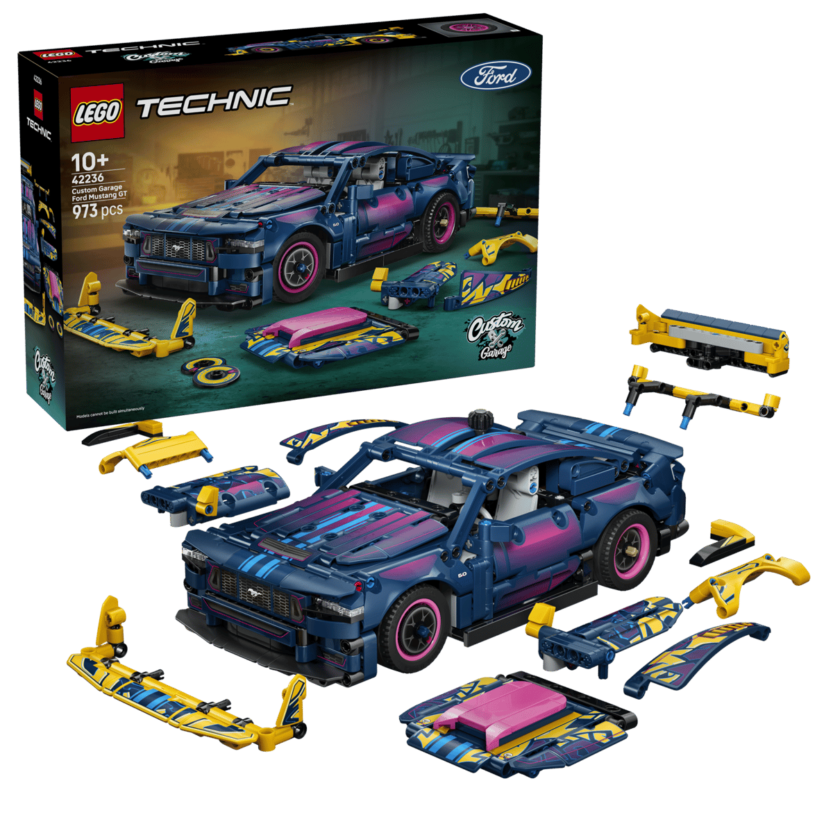 LEGO Mașină personalizată Ford Mustang GT