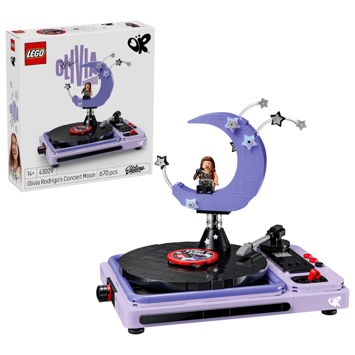 LEGO Luna din concertele Oliviei Rodrigo
