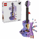 - LEGO Chitara bicoloră a Oliviei Rodrigo
