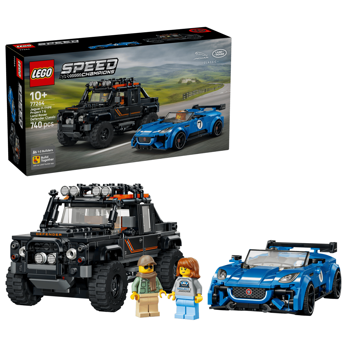 LEGO Jaguar Project 7 și Land Rover Defender