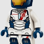 - LEGO Iron Legion - Dark Blue Head (sh0983)