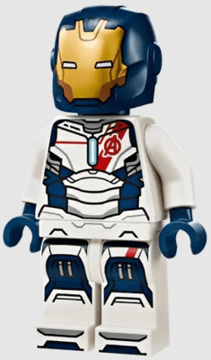LEGO Iron Legion - Dark Blue Head (sh0983)