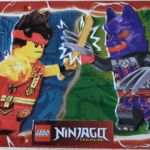 - LEGO Kai vs. Wolf Mask Warrior metal box