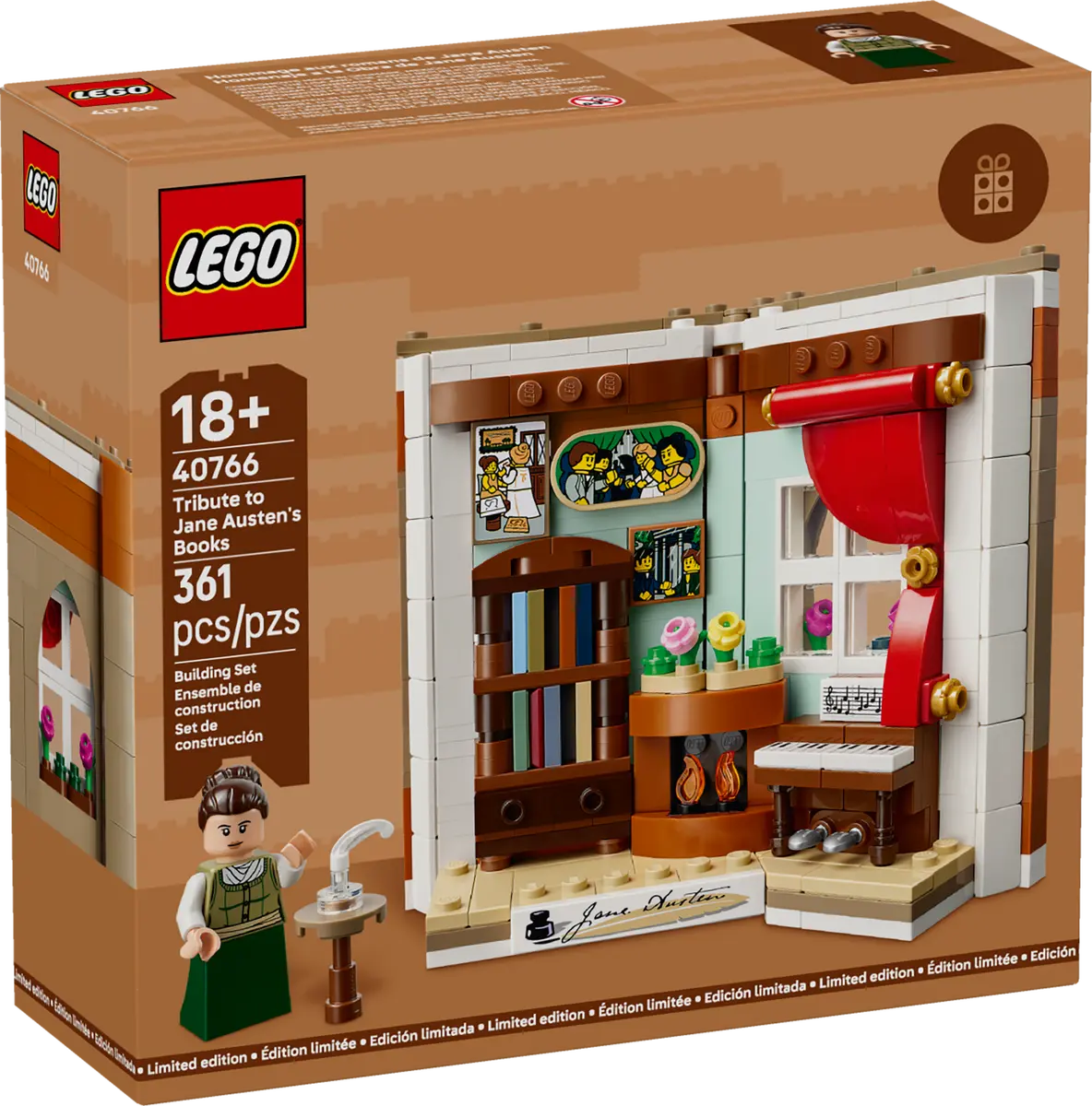 LEGO Omagiu adus cărților lui Jane Austen