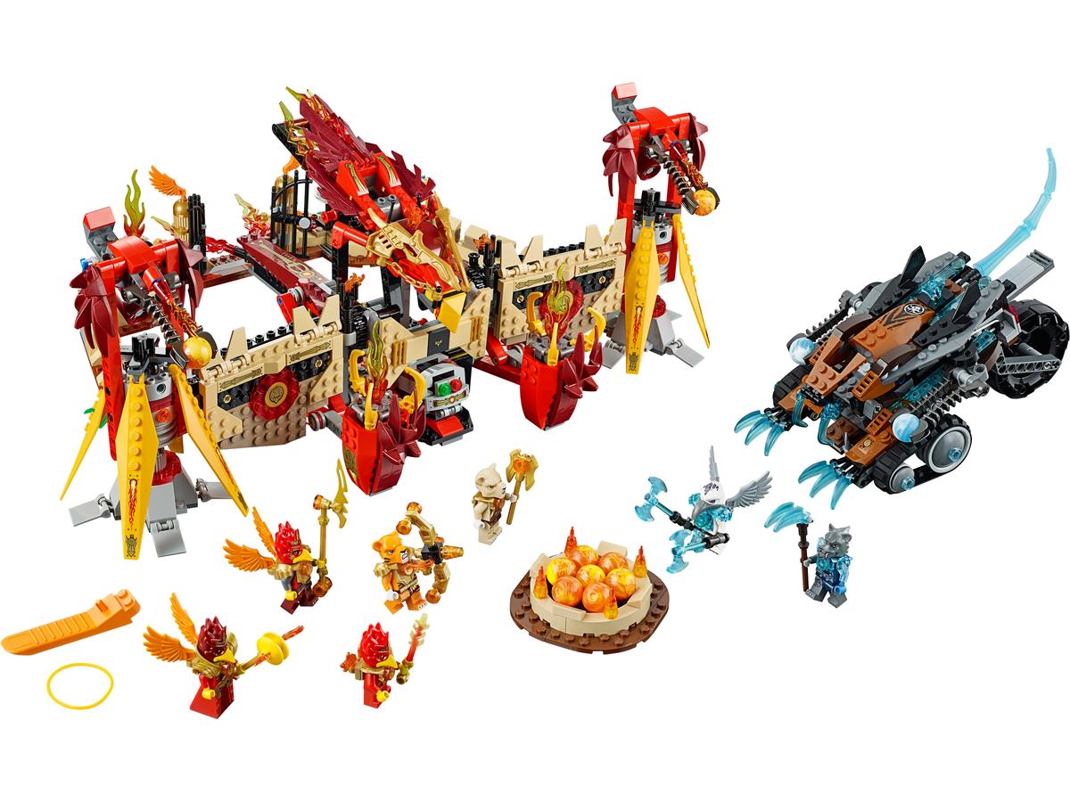 LEGO Flying Phoenix Fire Temple - imagine 2