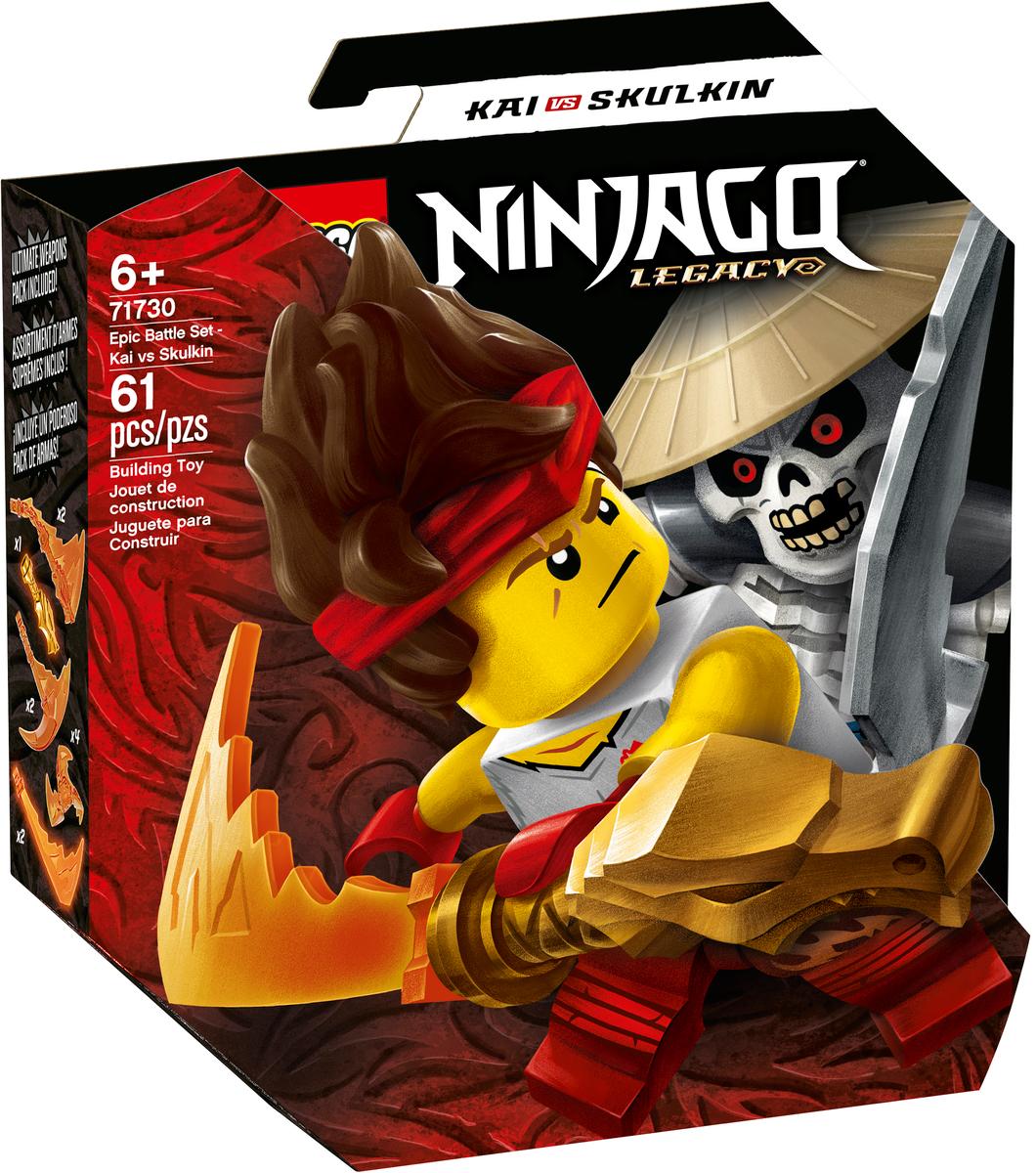 LEGO Set de luptă epică - Kai contra Skulkin (desigilat)