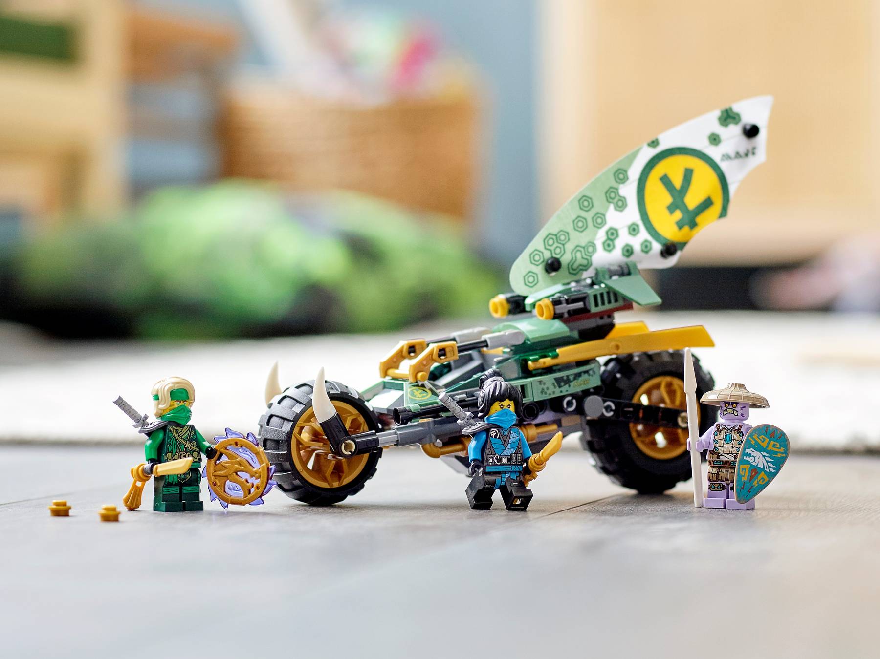 LEGO Motocicleta chopper a lui Lloyd (desigilat) - imagine 2