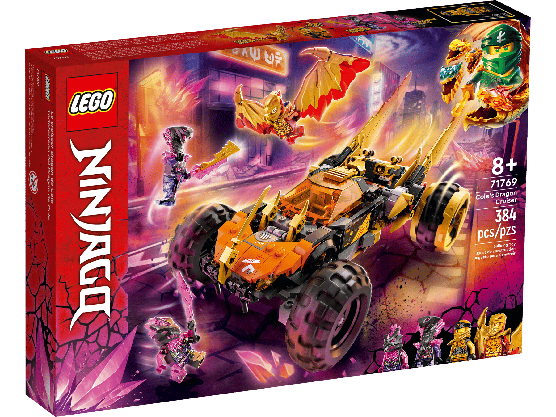 LEGO Mașina-dragon a lui Cole (desigilat)