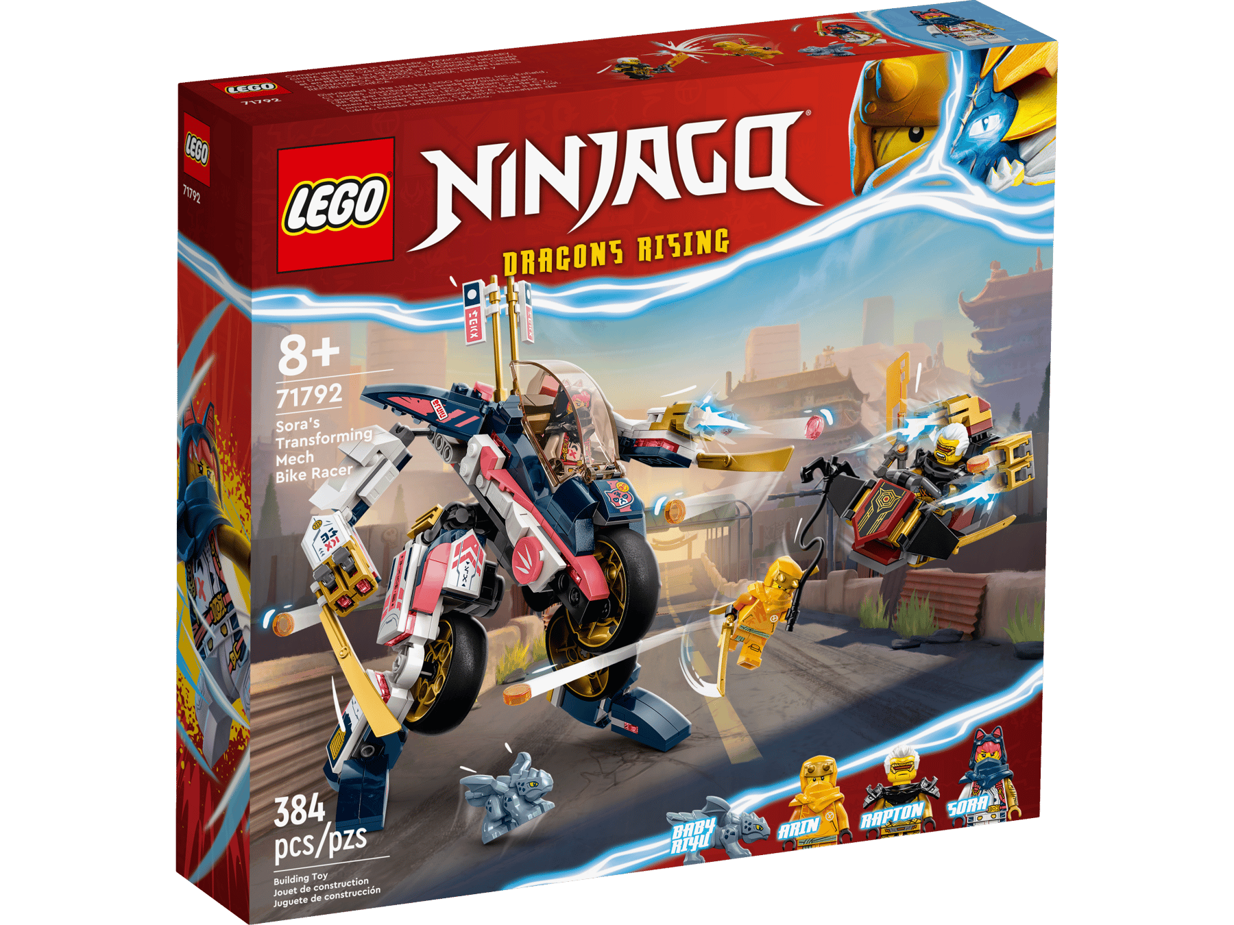 LEGO Motocicleta de viteză robot transformator a Sorei (desigilat)