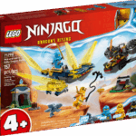 LEGO Ninjago - LEGO Bătălia puiului de dragon al Nyei și al lui Arin (desigilat)