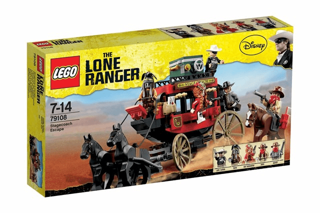 LEGO The Lone Ranger Stagecoach Escape