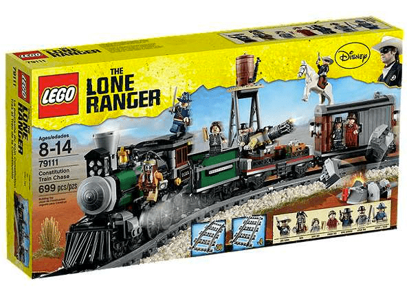 LEGO The Lone Ranger Constitution Train Chase